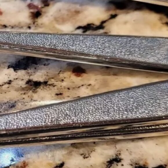 VINTAGE SEARS SILVERWARE FLATWARE SET 49 PIECE FORKS SPOONS KNIVES ETC - Picture 4 of 8